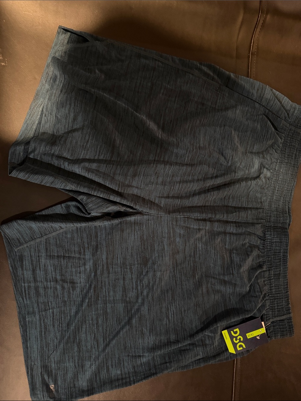 DSG Men's Dark Heathered Navy Athletic Shorts